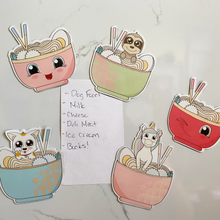 Load image into Gallery viewer, Ramen Cutie Fridge Magnet
