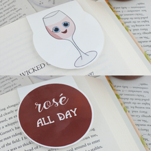 Load image into Gallery viewer, Wine Magnetic Bookmarks