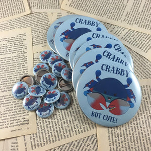 Maryland Blue Crab Button