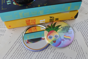 Pride-Apple Pocket Mirror