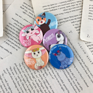 Conservation Critters Buttons