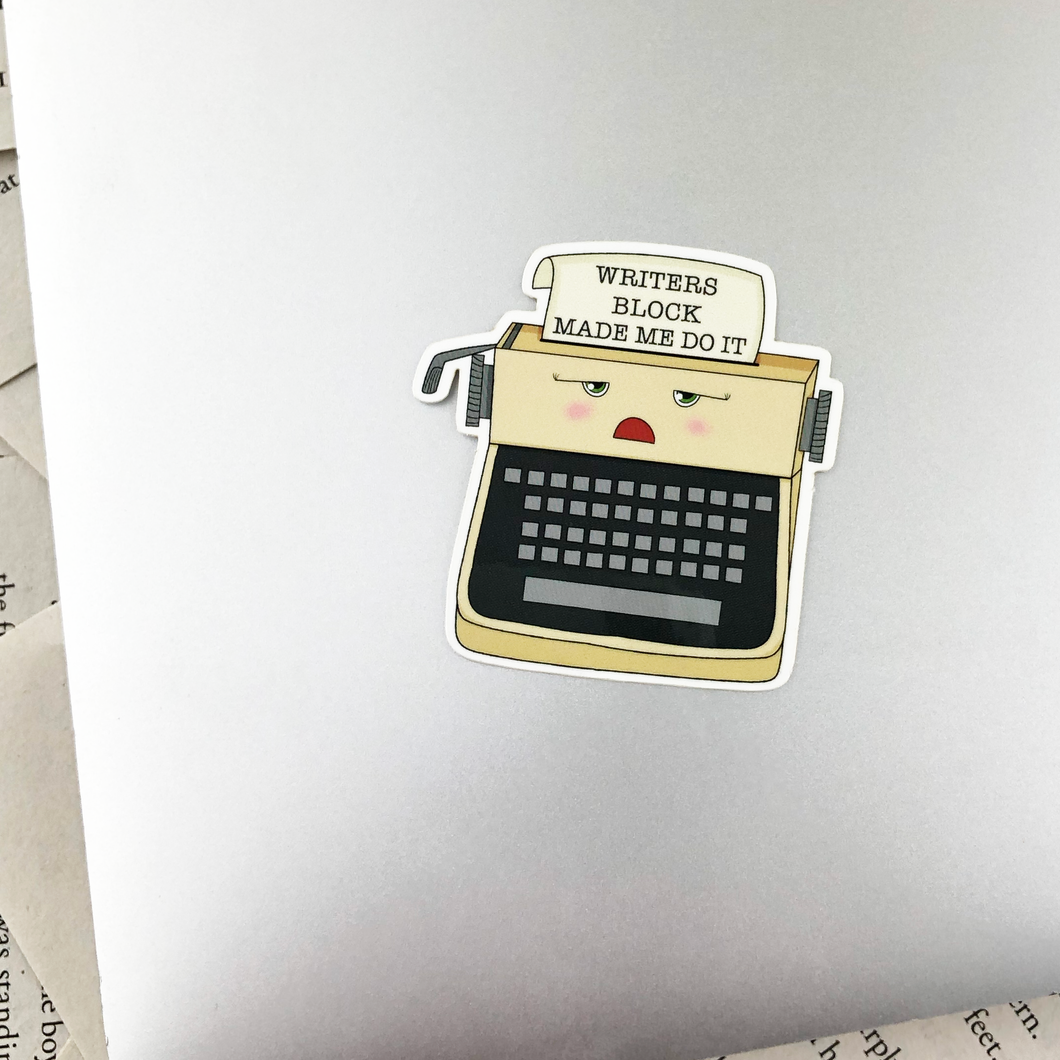 Writer Sticker