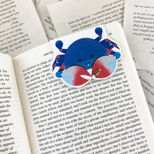 Load image into Gallery viewer, Maryland Blue Crab Magnetic Bookmark