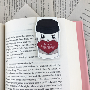 Valentine Coffee Bookmark