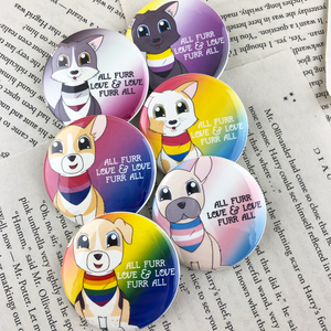 Pride Pets Buttons