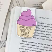 Load image into Gallery viewer, Cupcake Magnetic Bookmark