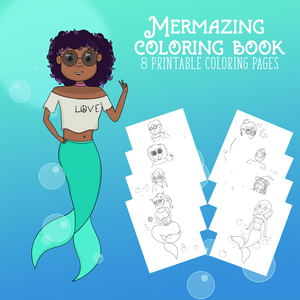 Mermaid Coloring Pages