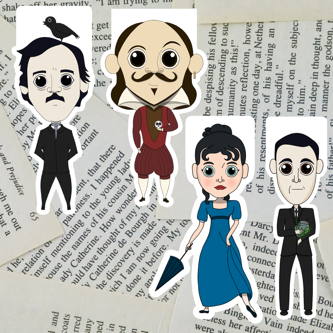 Classical Authors Bookmarks
