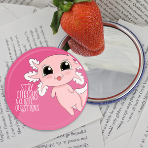 Axolotl Pocket Mirror