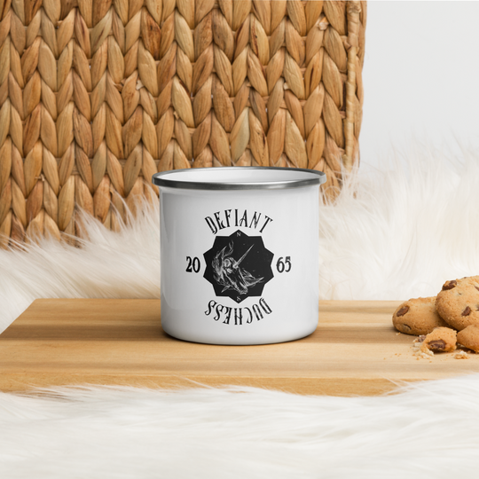 Defiant Duchess Enamel Mug
