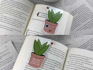 Succulent Magnetic Bookmarks