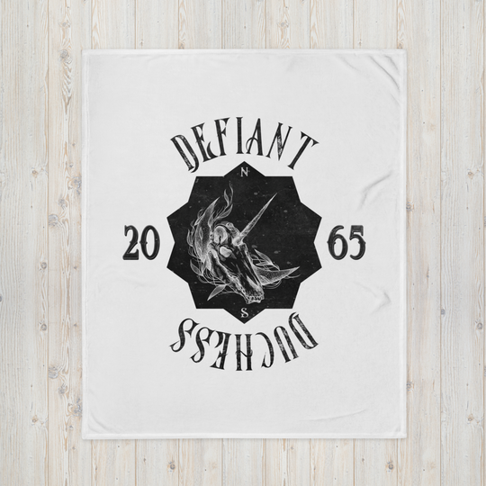 Defiant Duchess Throw Blanket