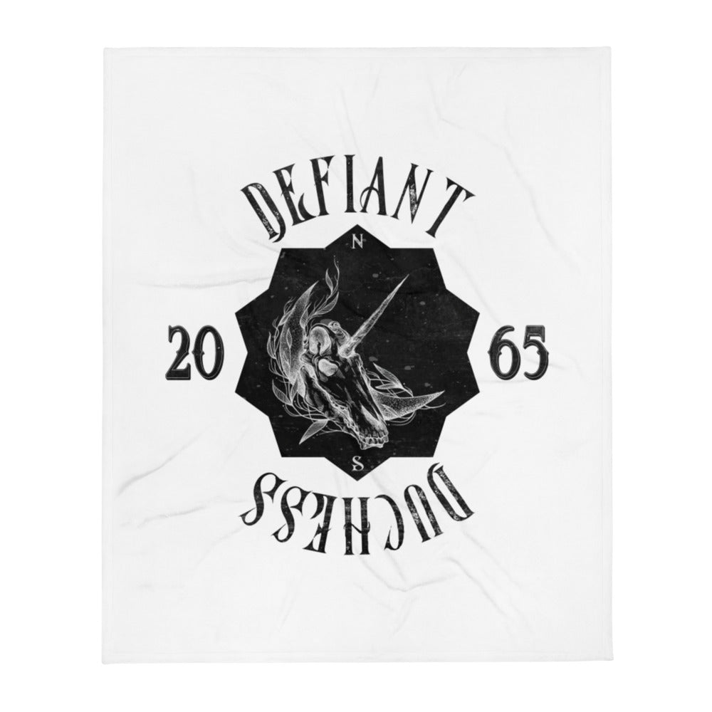 Defiant Duchess Throw Blanket