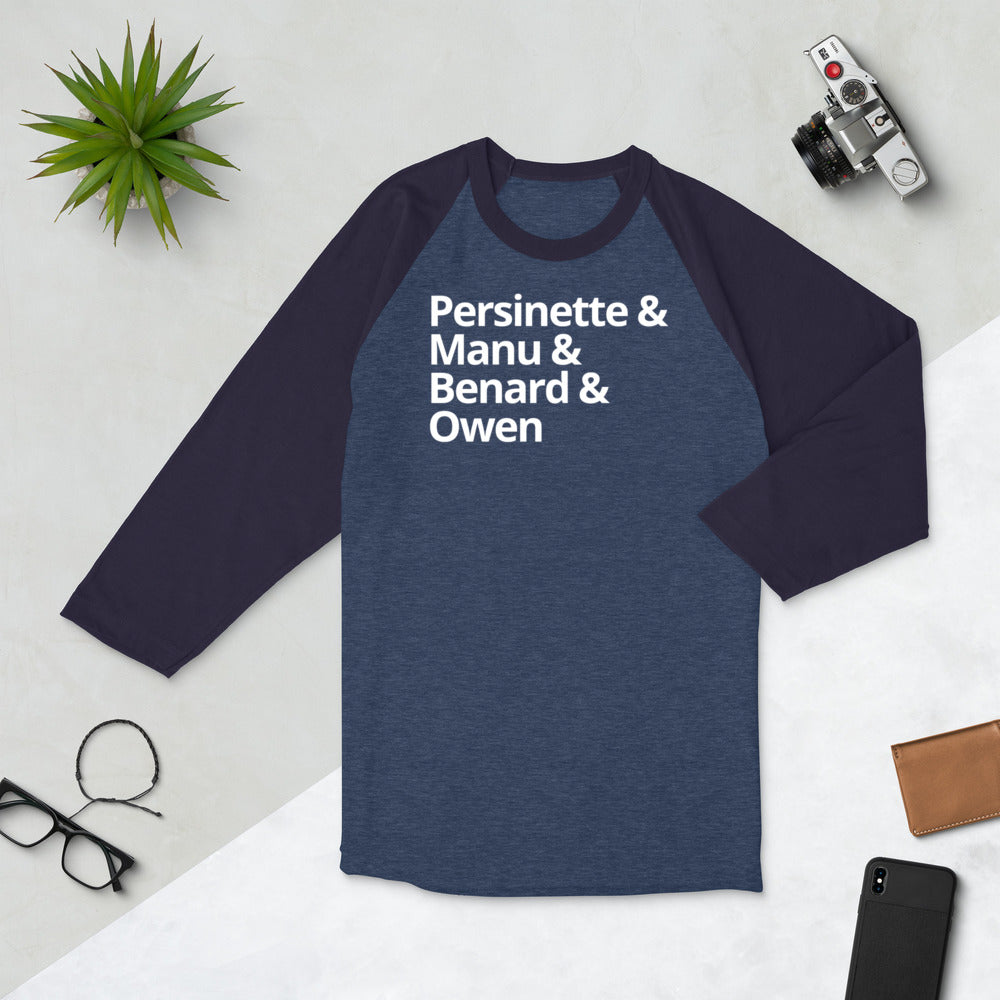 Clockwork Tower Shipper 3/4 sleeve raglan shirt