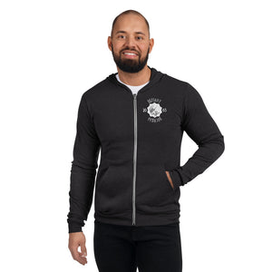 Defiant Duchess Light Weight Unisex zip hoodie