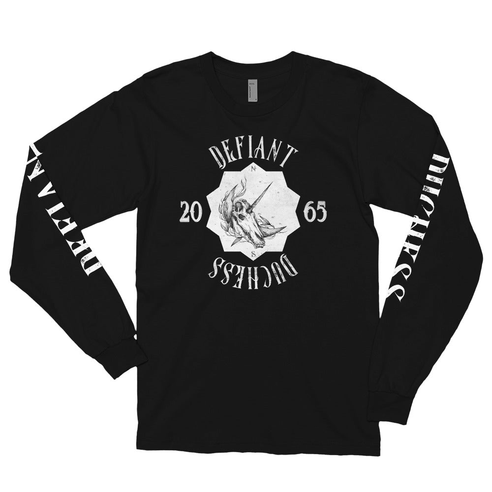 Defiant Duchess Long sleeve t-shirt w/sleeve print