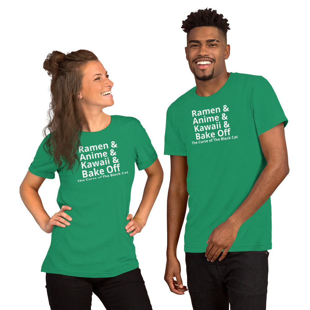The Curse of The Black Cat Objects Short-Sleeve Unisex T-Shirt