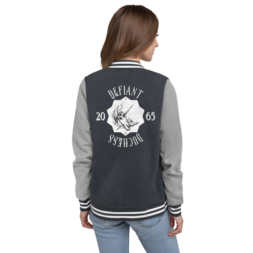 Defiant Duchess Women's Letterman Jacket